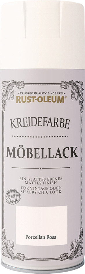 Rust-Oleum Kreidefarbe Möbellack 400 ml porzellan rosa