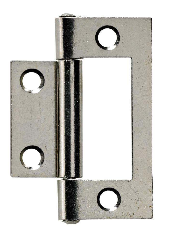 Hettich Lamellentürscharnier 50 x 23 mm, vernickelt