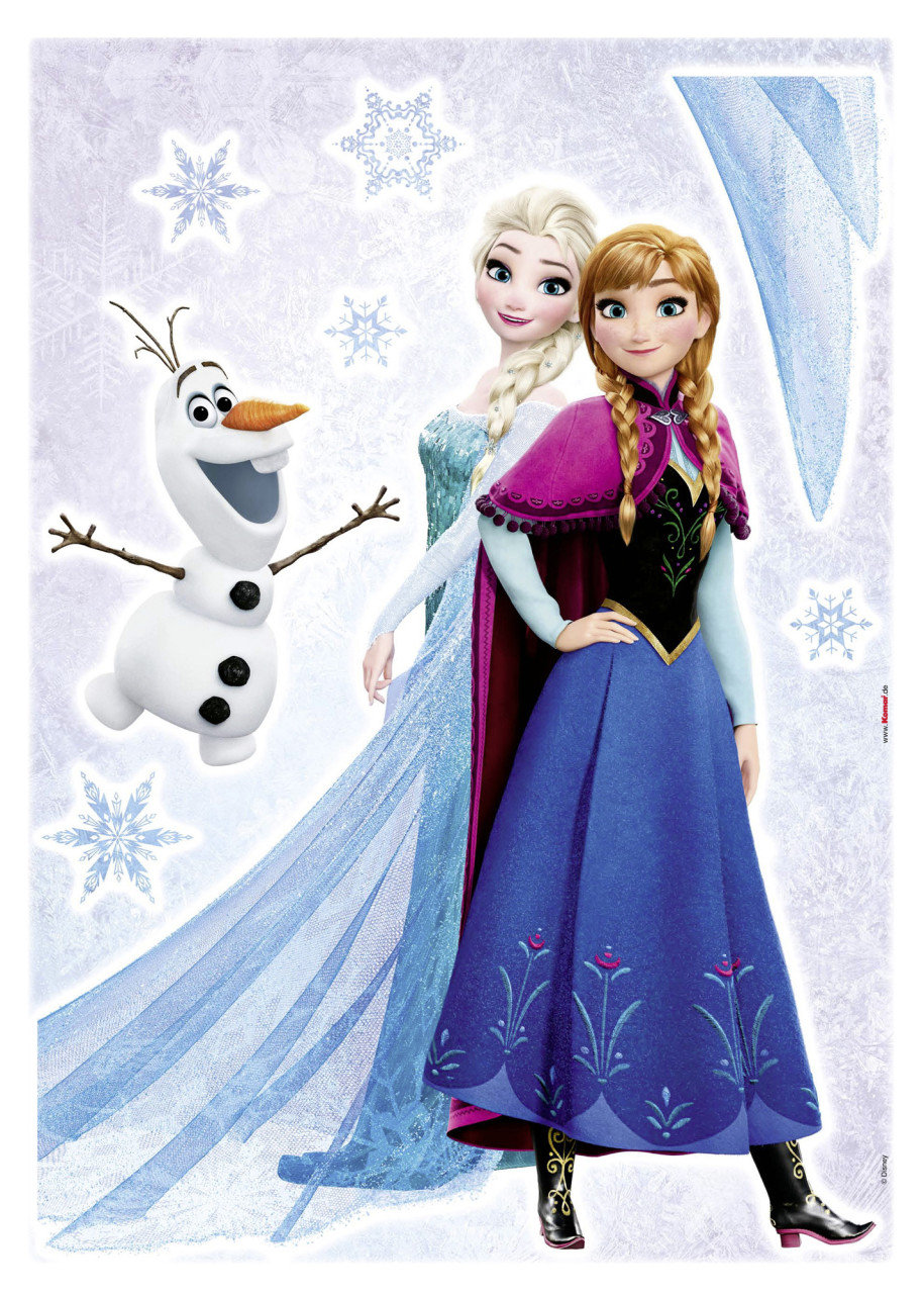 Komar Decosticker Frozen Sisters 50 x 70 cm