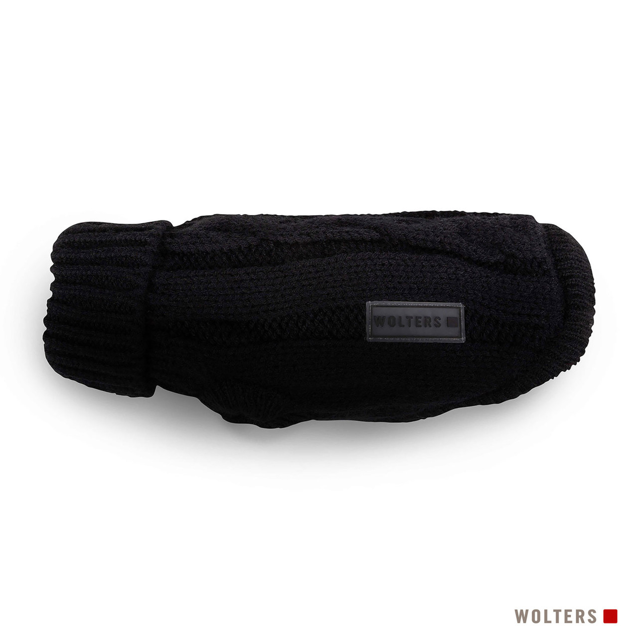 Wolters Hundebekleidung Strickpullover Zopf schwarz
