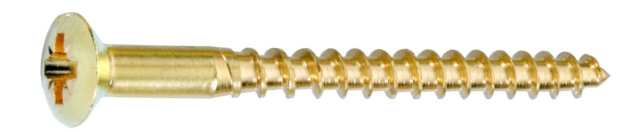 Connex Holzschrauben 4.5 x 40 mm PZ 2 Linsensenkkopf - 12 Stk.