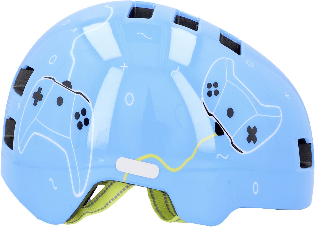 Fischer Fahrradhelm Kinder Plus Game XS/S hellblau