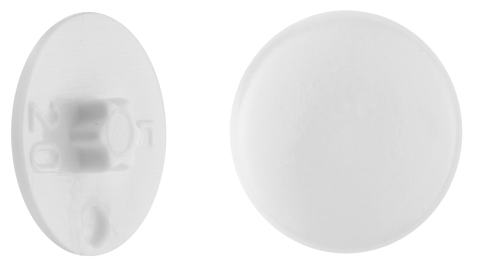 Connex Abdeckkappen Ø 13,5 mm für TX 25 Schrauben weiß - 50 Stk.