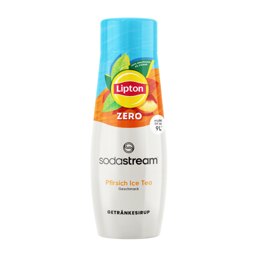 Sodastream Sirup Lipton Pfirsich ZERO Ice Tea 440 ml