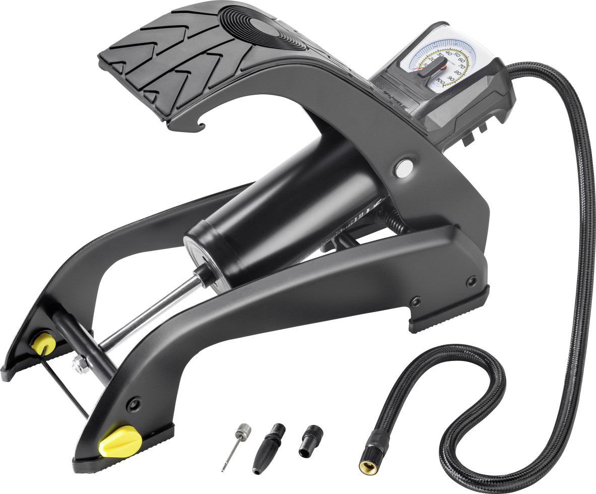 Michelin Einzylinder-Fußluftpumpe analog