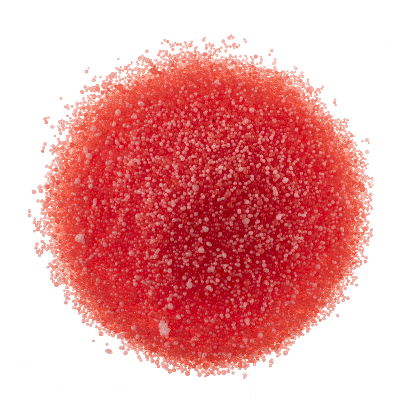 Glorex Kerzensand mit Docht 70 g rot