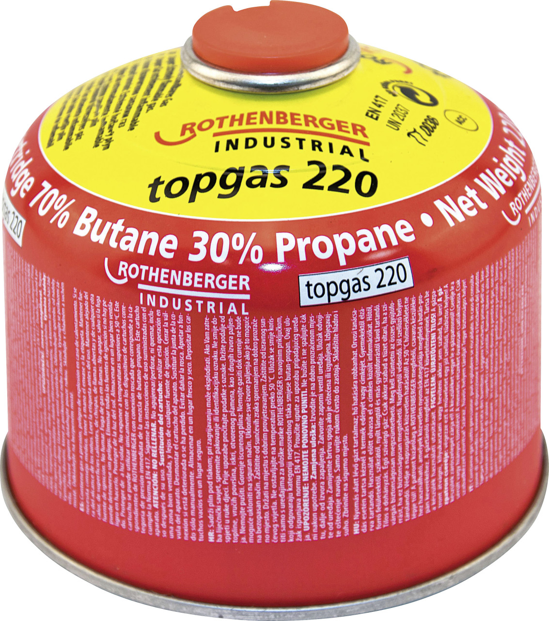 Rothenberger Top Gas 220 Schraubkartusche 220 g