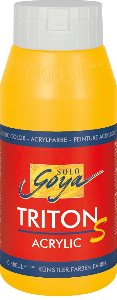 Kreul Solo Goya Acrylic Triton S maisgelb 750 ml