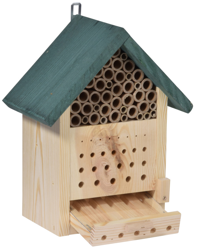 Dobar Insektenhotel Kiefernholz natur/grün