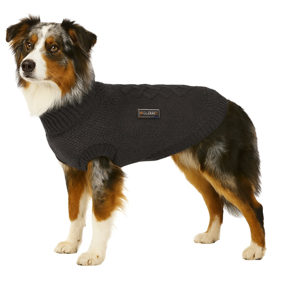 Wolters Hundebekleidung Strickpullover Tristan graphit