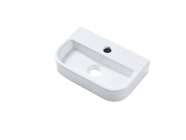 Primaster Gästewaschbecken 38,5 cm Elea weiß Keramik