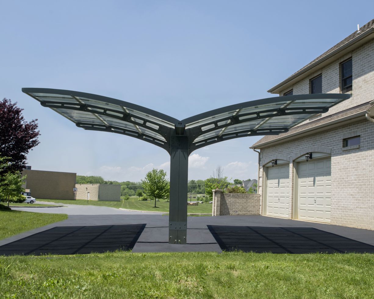Canopia Doppel Carport Arizona Breeze 495 x 578 cm anthrazit