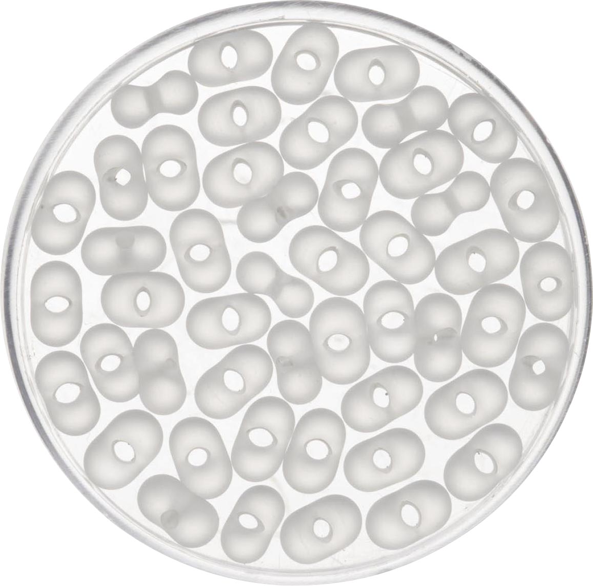 Glorex Farfalle 6,5 mm 17 g, mattweiß