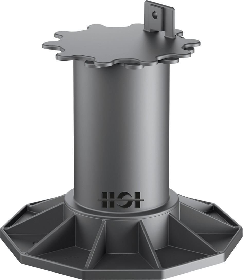 HSI Terra Classic Stelzlager 13 - 19,8 cm verstellbar Kunststoff schwarz