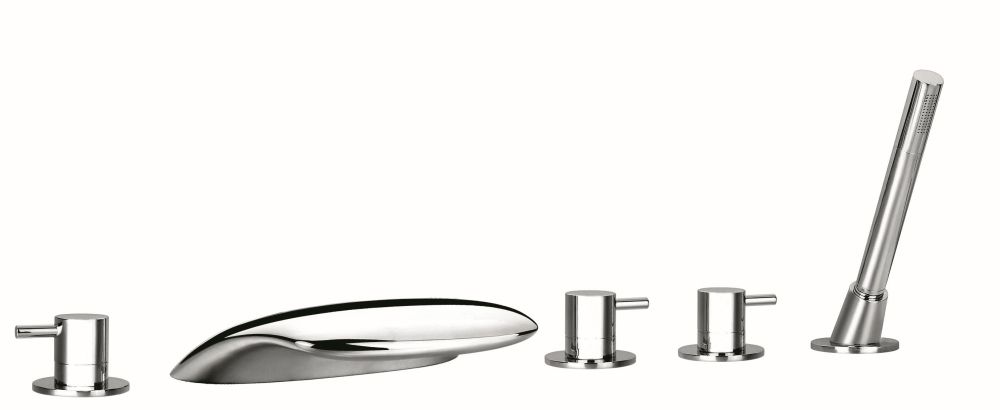 Ottofond Wasserschwallarmatur chrom