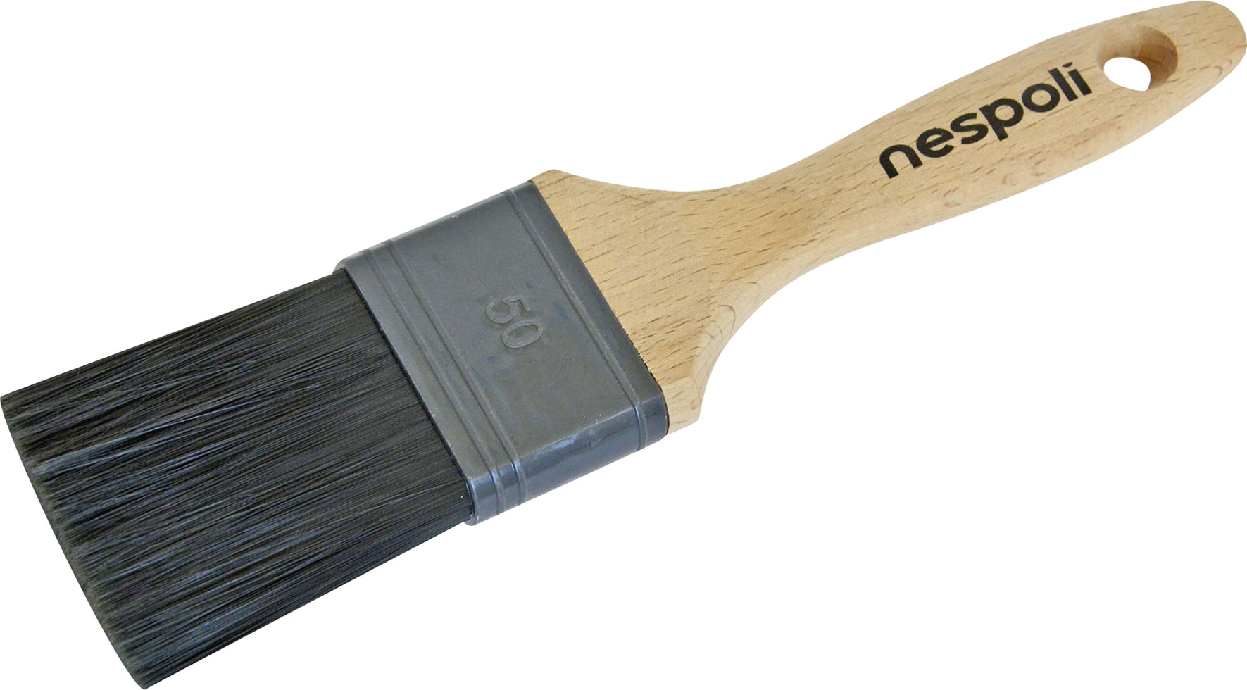 Nespoli Flachpinsel 50 mm schwarz