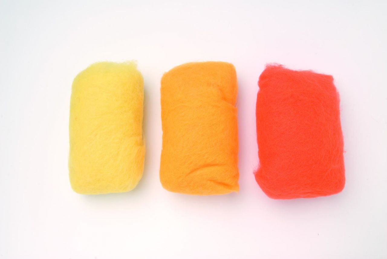 Glorex Schafwolle orange 30 g