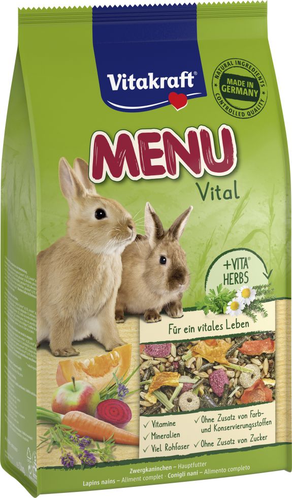 Vitakraft Kaninchenfutter Menu Vital 1 kg