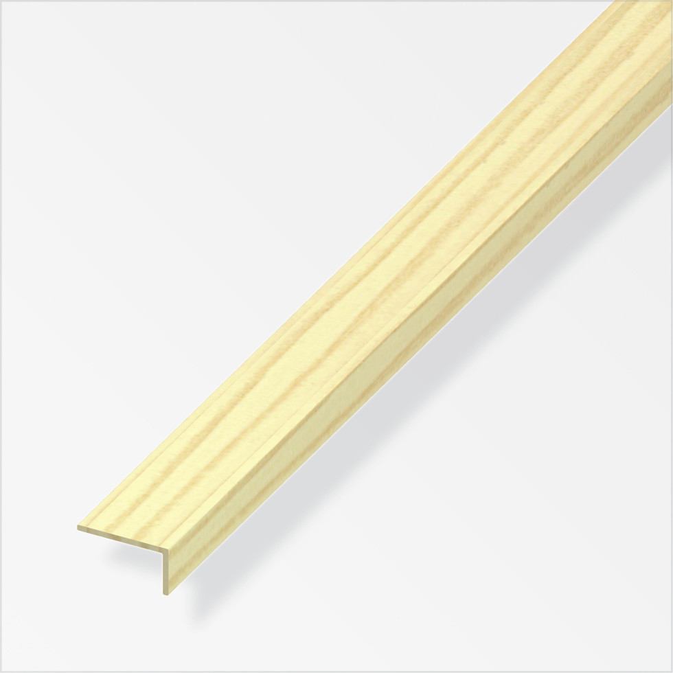 alfer Winkel 1 m, 16 x 19 mm PVC (Kunststoff) glatt kiefer