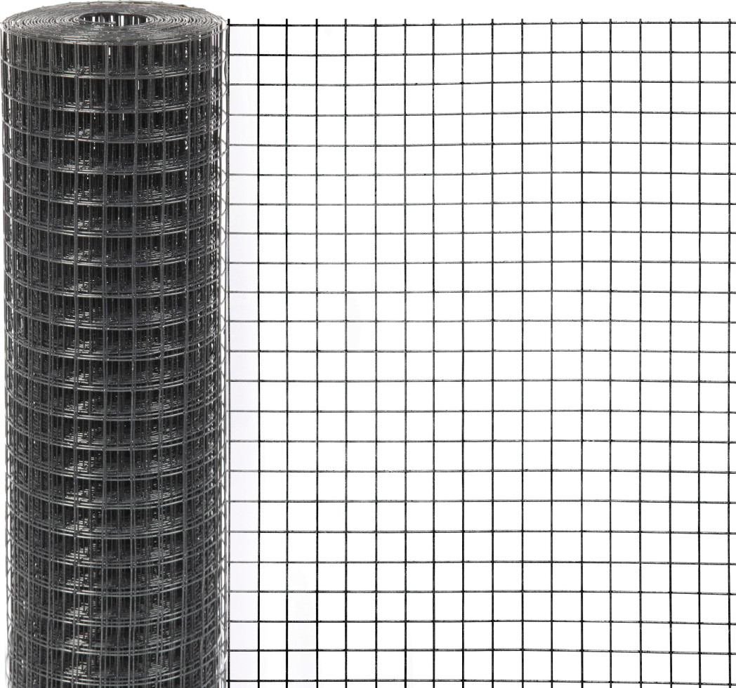 Floraworld Drahtgitter 5 x 1 m anthrazit