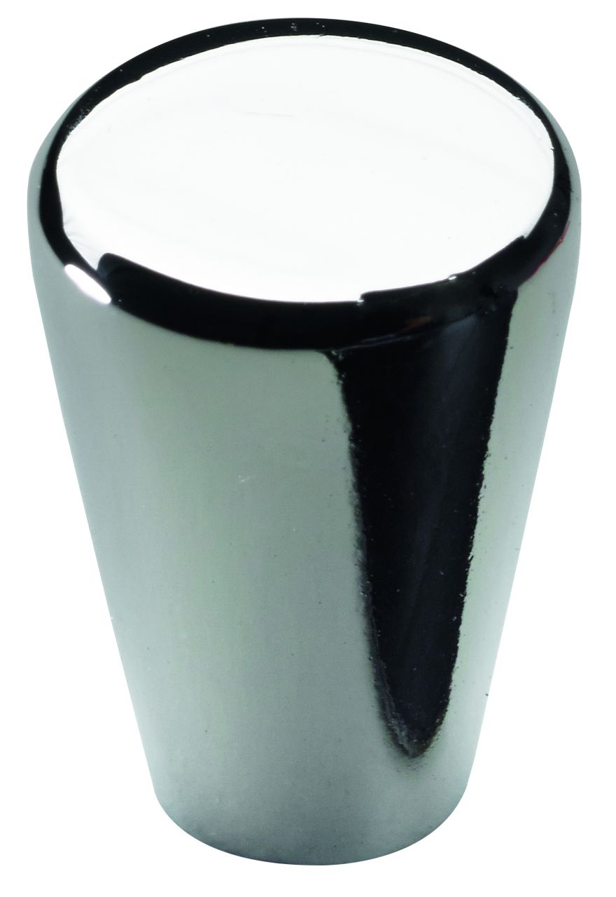 Hettich Möbelknopf Zinkdruckguss kegelförmig verchromt Ø 15,0 mm - 1 Stück