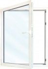 Meeth Balkontür 70 x 195 cm DIN links 1 Flügelig Dreh-Kipp, weiß