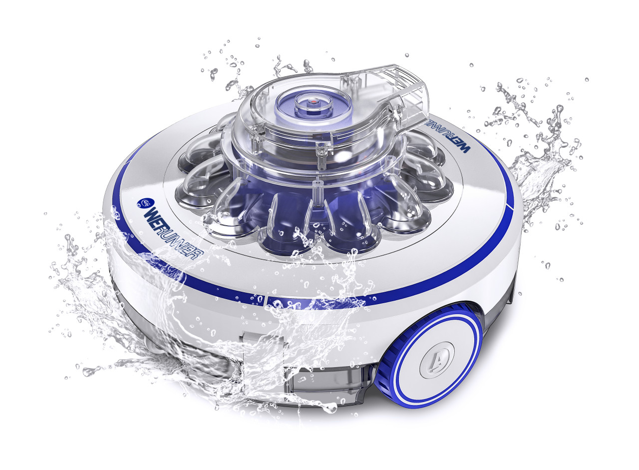 Gre Poolreiniger Wet Runner für Pools bis zu 7 x 5 m