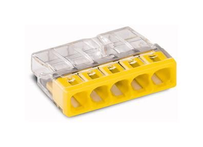 Wago Compact Steckklemme Anzahl Leiter: 5, 0,5 - 2,5 mm², 10 Stück