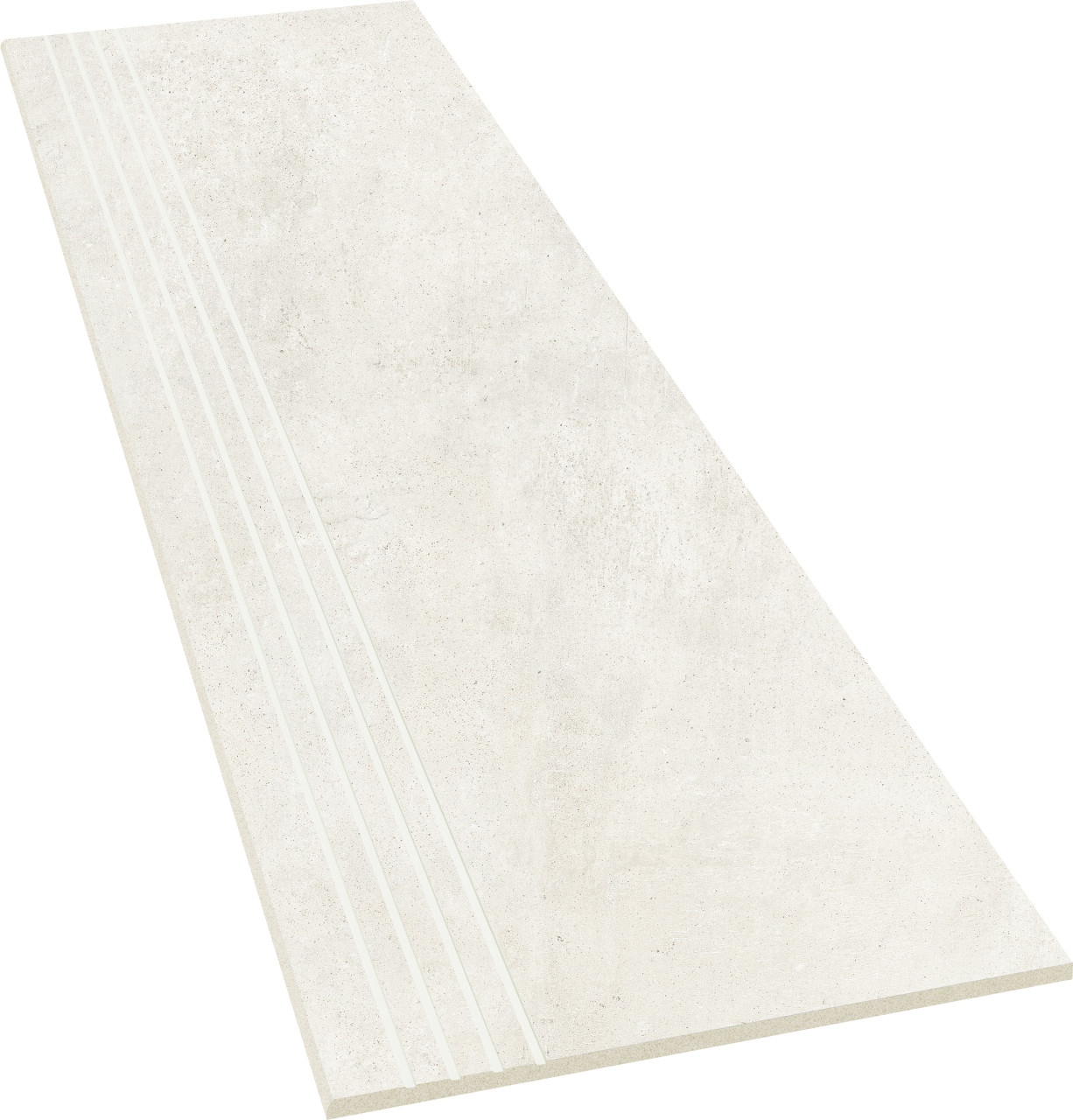 Treppenfliese Hometec Beton 30 x 120 cm elfenbein