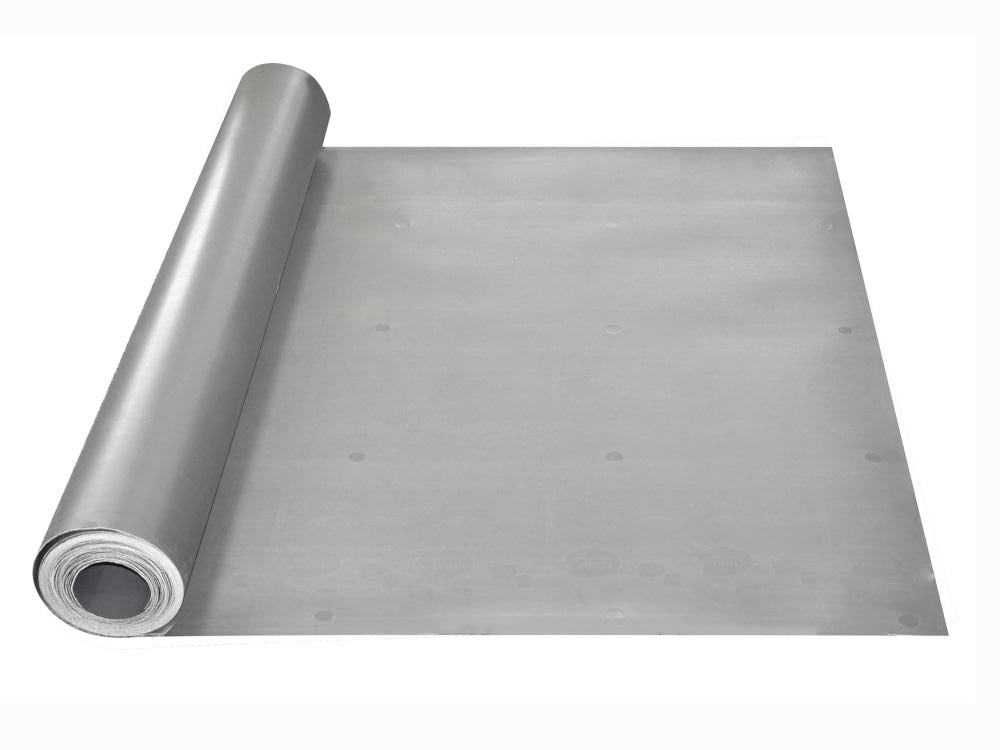 Nespoli Milchtütenpapier auf Rolle 1,3 x 15,4 m, grau
