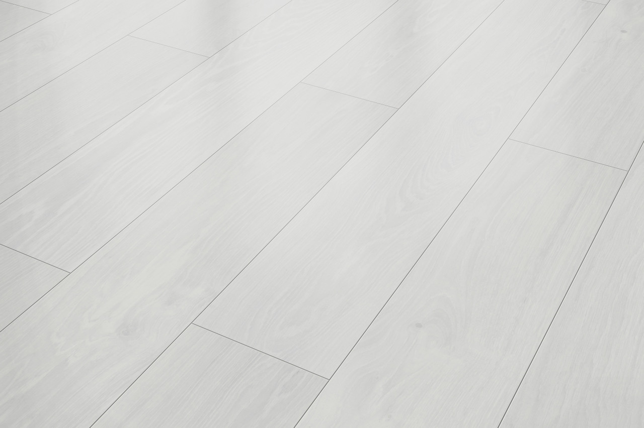 Classen Laminat Megaloc Aquaprotect 128,5 x 19,2 cm 8 mm Oak white creme