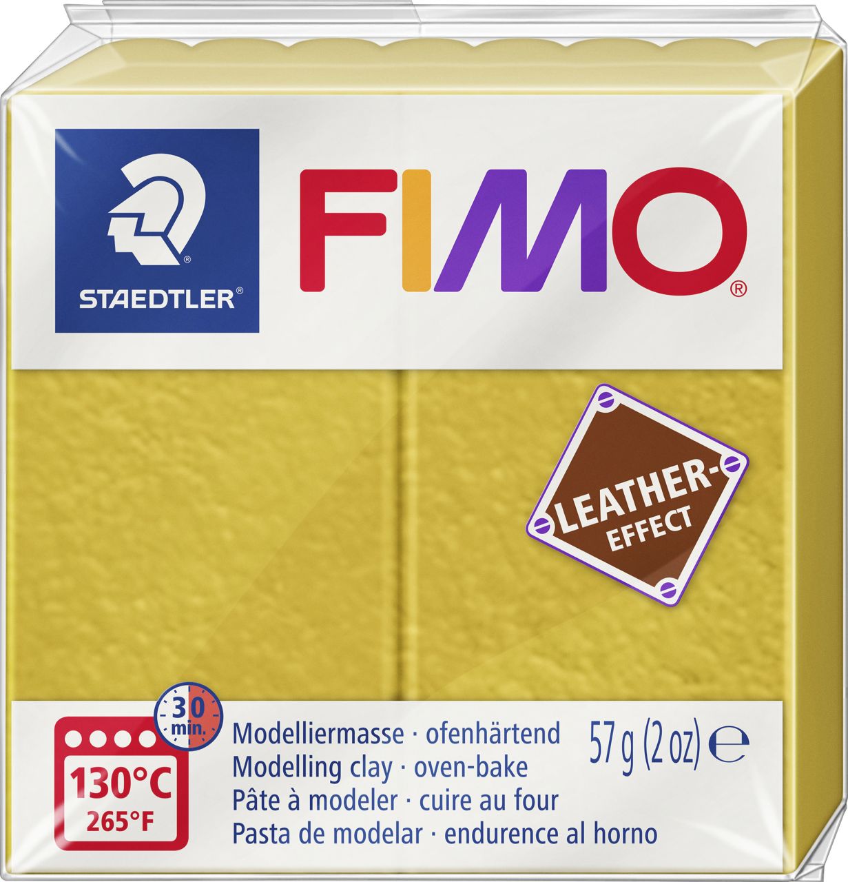 FIMO leather-effect ocker 57 g