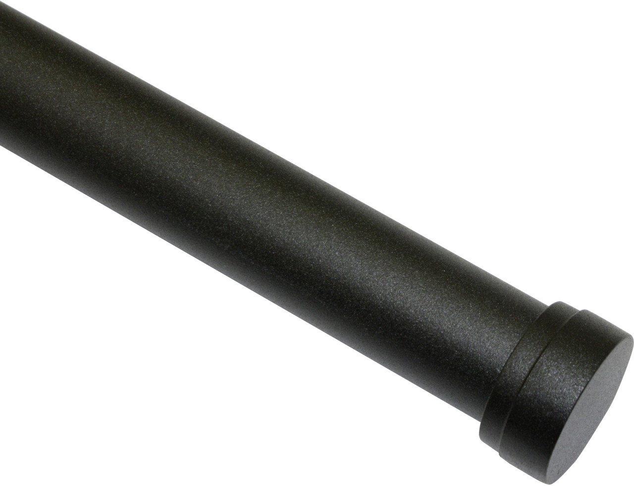 Gardinia Endkappe Industrial Home für Ø 25 mm schwarz 2 Stück