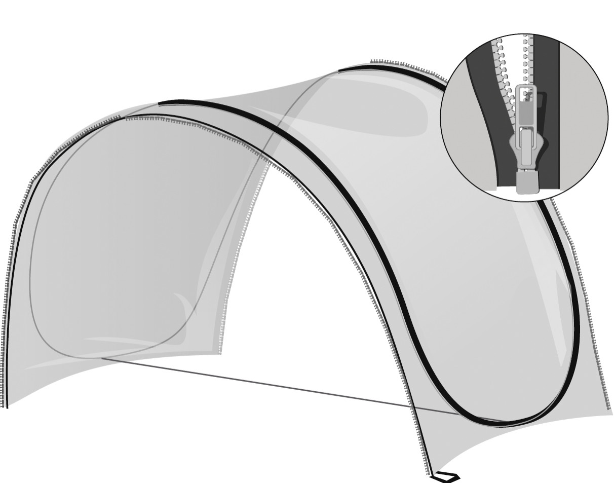 Gardenguard Kälteschutz-Verlängerung für Pflanzentunnel 110 cm