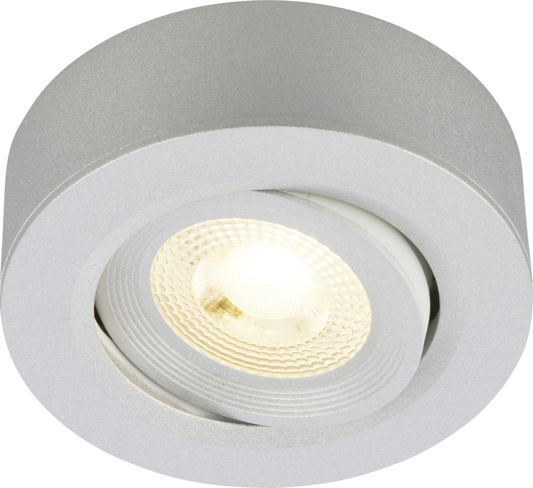 Briloner LED-Einbauleuchten Mini 2in1 Ein-& Aufbau 9W 500lm chrom dimmbar