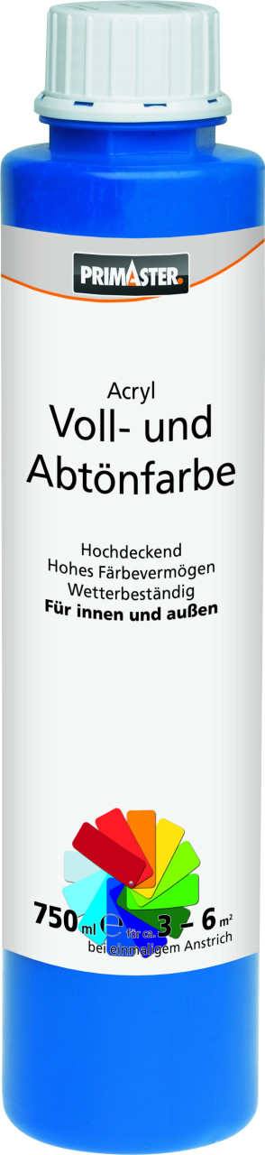 Primaster Voll- und Abtönfarbe 750 ml gelb matt
