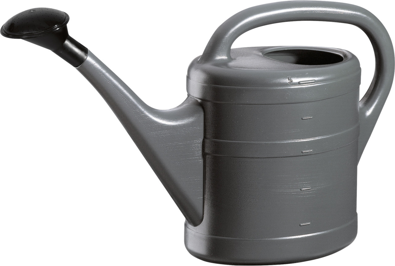 Geli Gießkanne 5 L Kunststoff anthrazit