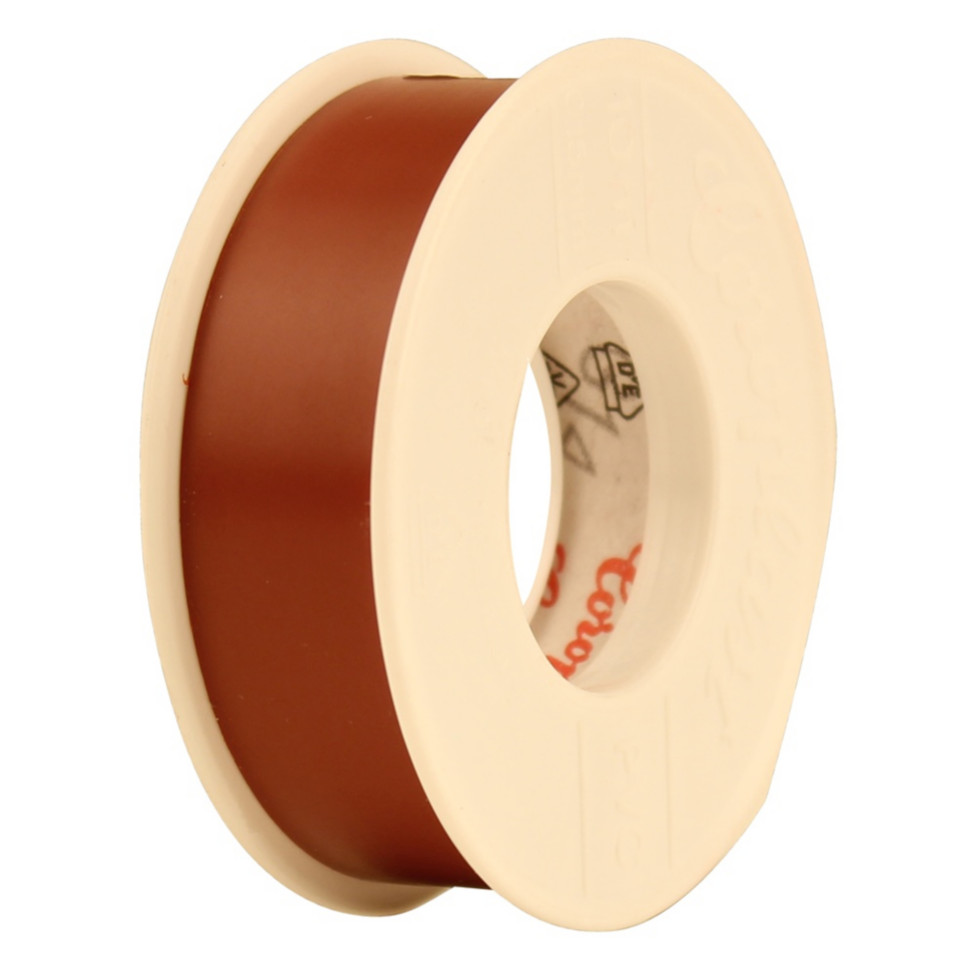 Unitec Isolierband PVC 0,15 x 15 mm 10 m braun