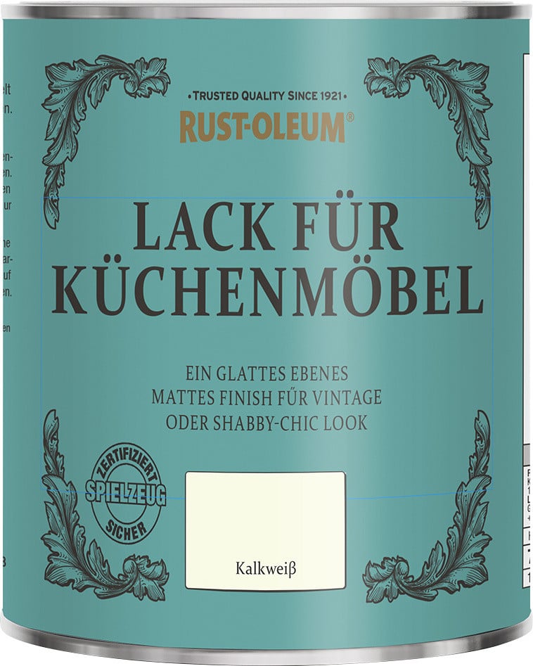 Rust-Oleum Lack für Küchenmöbel 750 ml kalk weiß