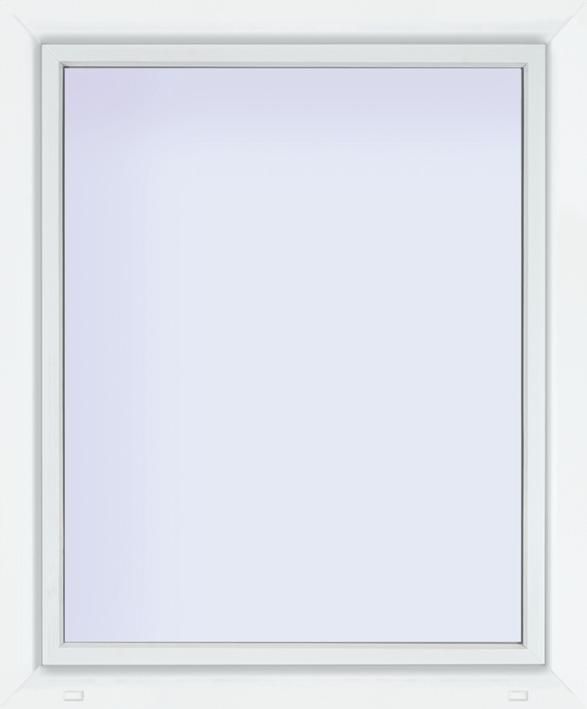 Meeth Kunststofffenster 120 x 155 cm 1-flg. Dreh-Kipp Rechts weiß