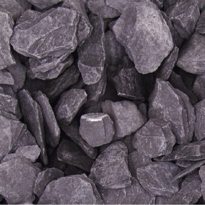 Bruchstein Canadian Slate 30 - 60 mm lila 25 kg