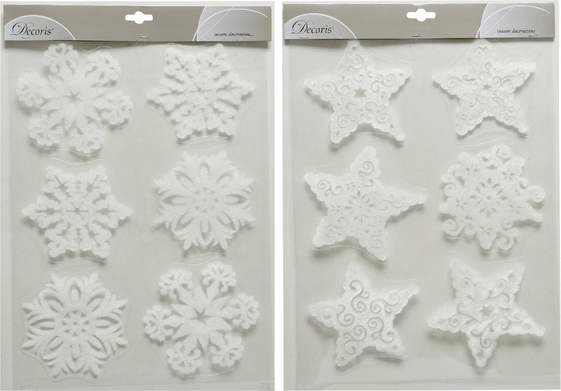 Kaemingk Fensterdeko Schnee
