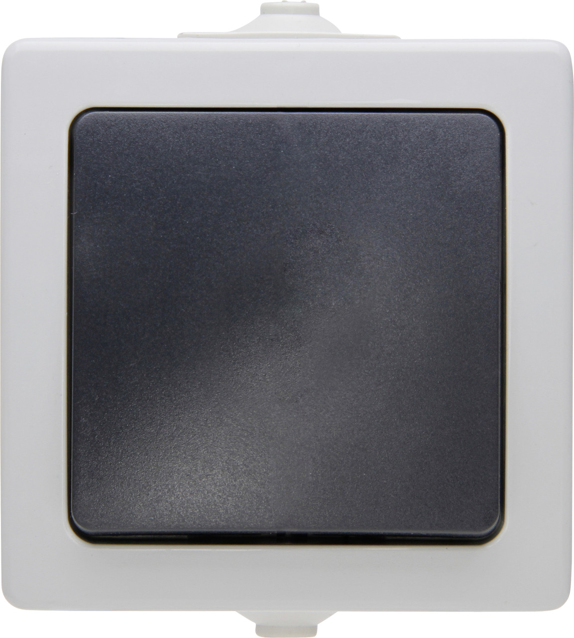 Kopp Feuchtraum Kreuzschalter Nautic, grau, 565756004