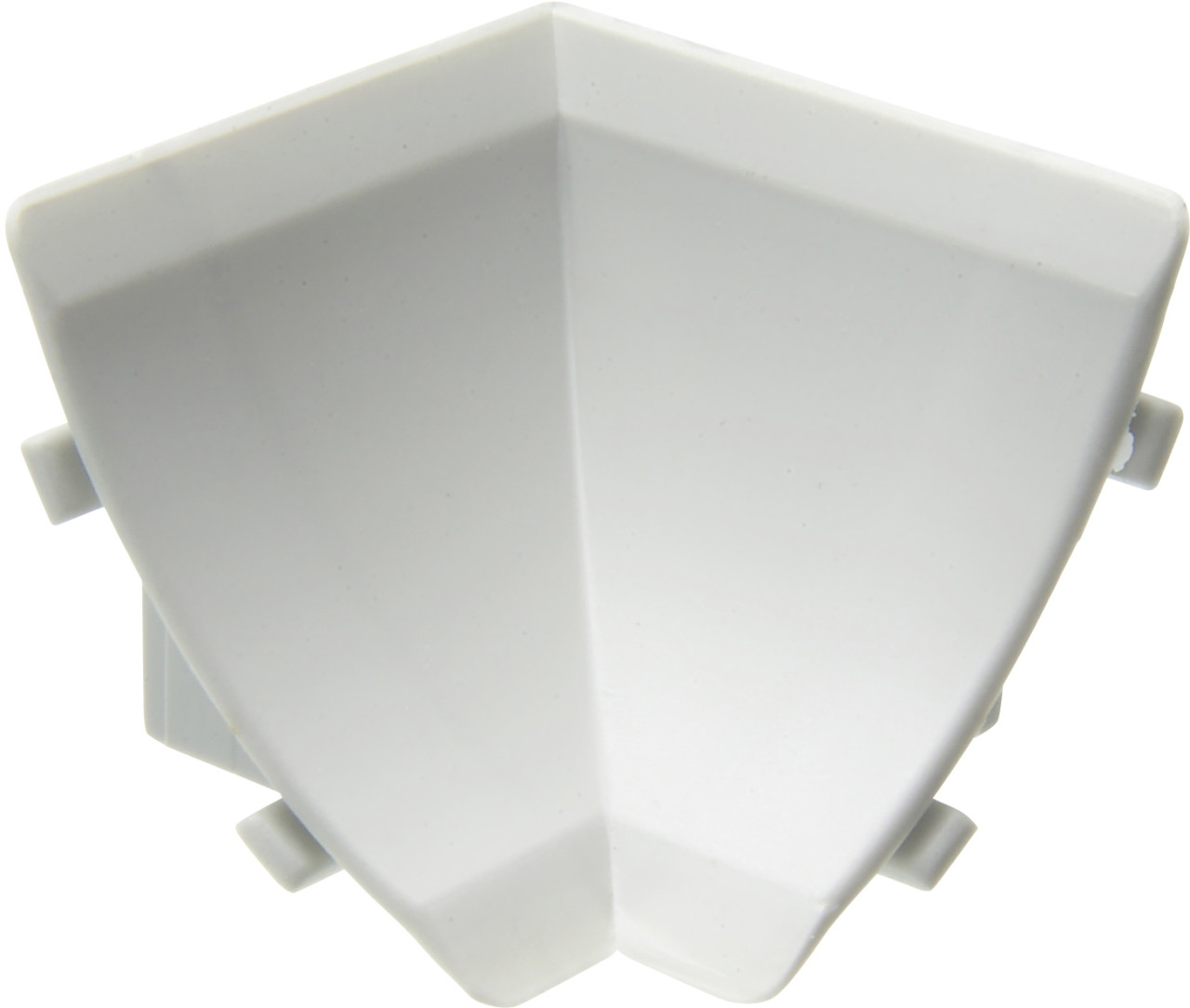 Primo Zubehörset für Wandanschlußleiste hellgrau