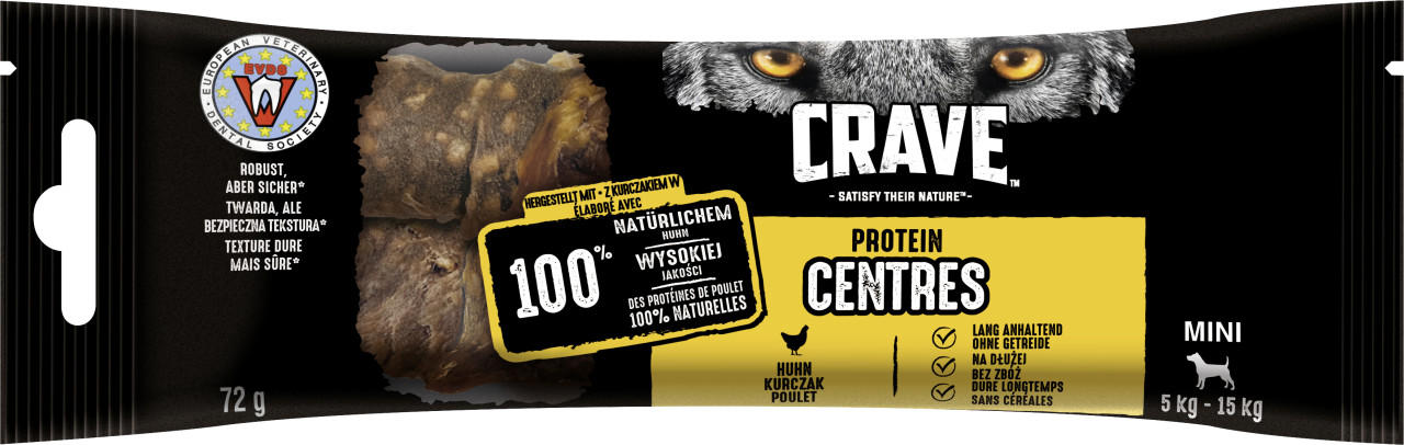 Crave Protein Centres Hundeleckerli 72 g Huhn