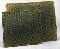 FireFix Bodenblech 60 x 80 cm, messing