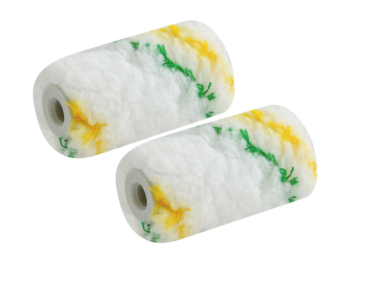 Nespoli Heizkörperwalze YellowGreen 6 cm - 2 Stück