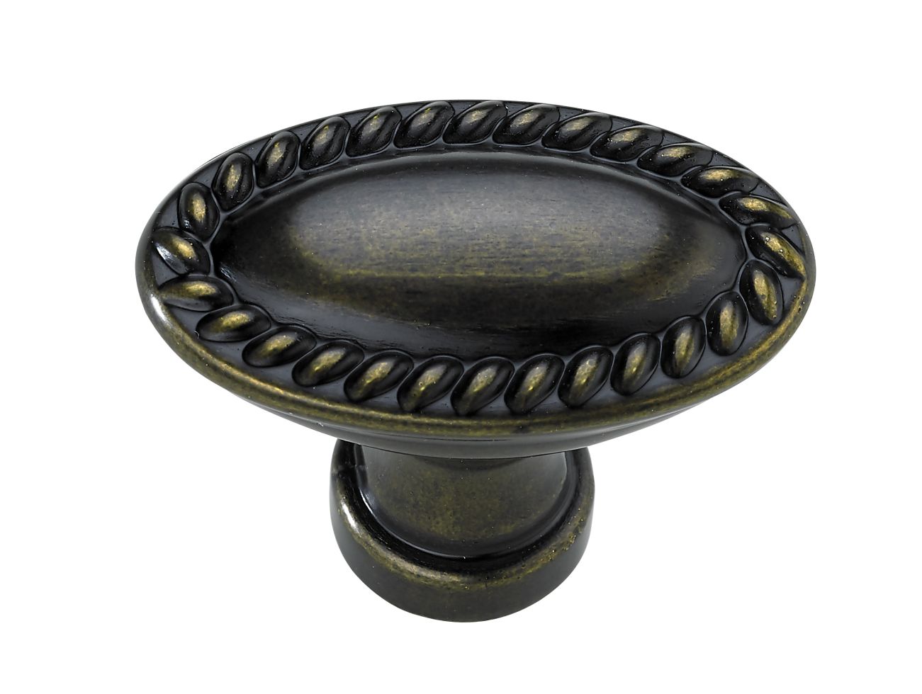 Hettich Möbelknopf bronze 21,0 x 35,0 mm - 1 Stück