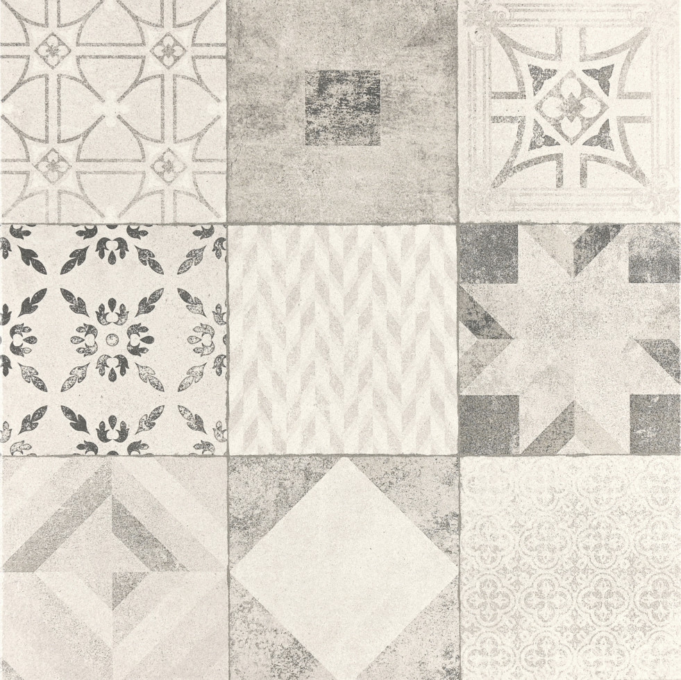 EHL Terrassenplatte Mosaik 60 x 60 x 4 cm grau anthrazit