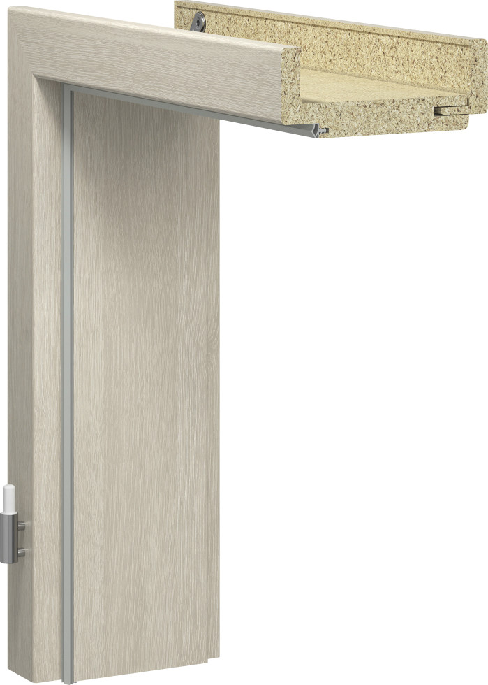 Getadoor Zarge CPL Platineiche 73,5 cm DIN links